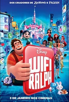 WiFi Ralph: Quebrando a Internet - filmes de animação